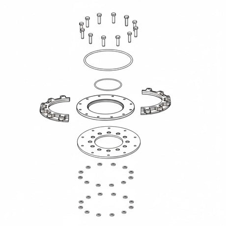 Fleck 18925 Tank adapter 3900 Top Mounted