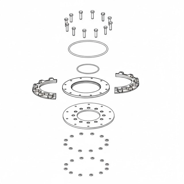 Fleck 18925 Tank adapter 3900 Top Mounted