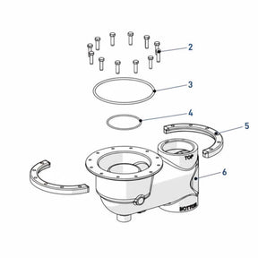 Fleck 18926 Tank Adapter 3900 Side Mounted