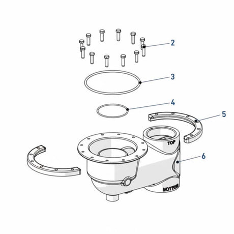 Fleck 18926 Tank Adapter 3900 Side Mounted