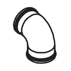 Fleck 23748 Elbow Female 1"x 1" Meter 2750 | GAPS Water Treatment