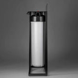 Ecosoft Aquapoint XL Duo whole house water filter with dual-filtration and heavy-duty steel rack for clean water