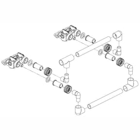 Autotrol 3019933-3240 Deluxe interconnecting Kit 278 Twin Highflow