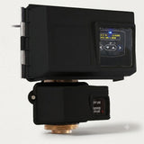 Fleck 2910/1650 NXT2 Chrono NXT Down Flow NBP industrial water softener control valve with electronic controller and brass body