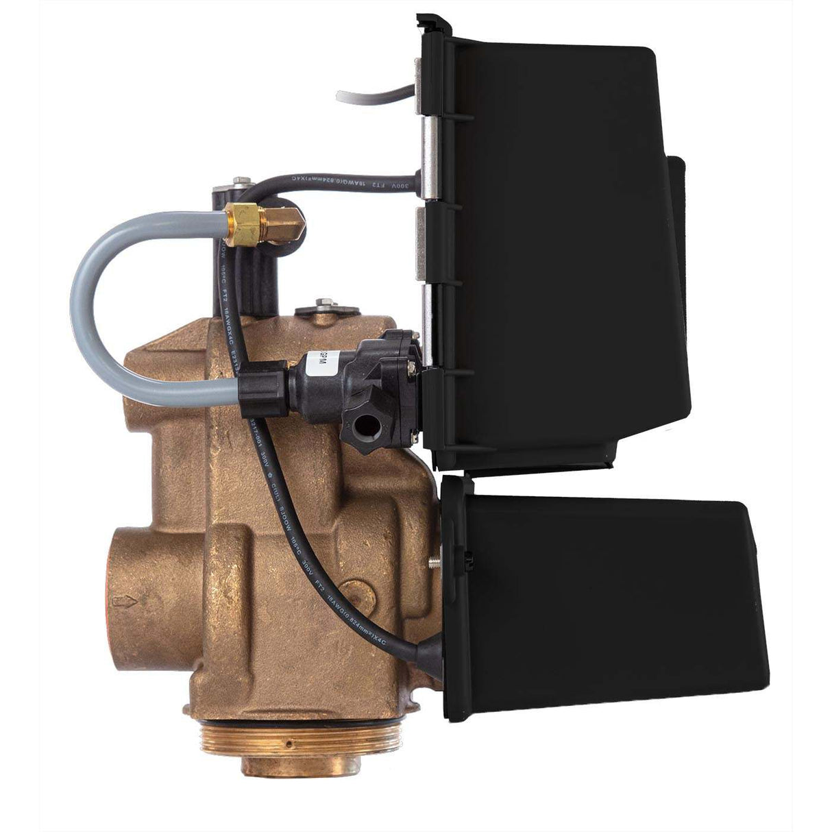 Fleck 2910/1650 NXT2 Chrono NXT Down Flow NBP industrial water softener control valve with brass body and electronic controller