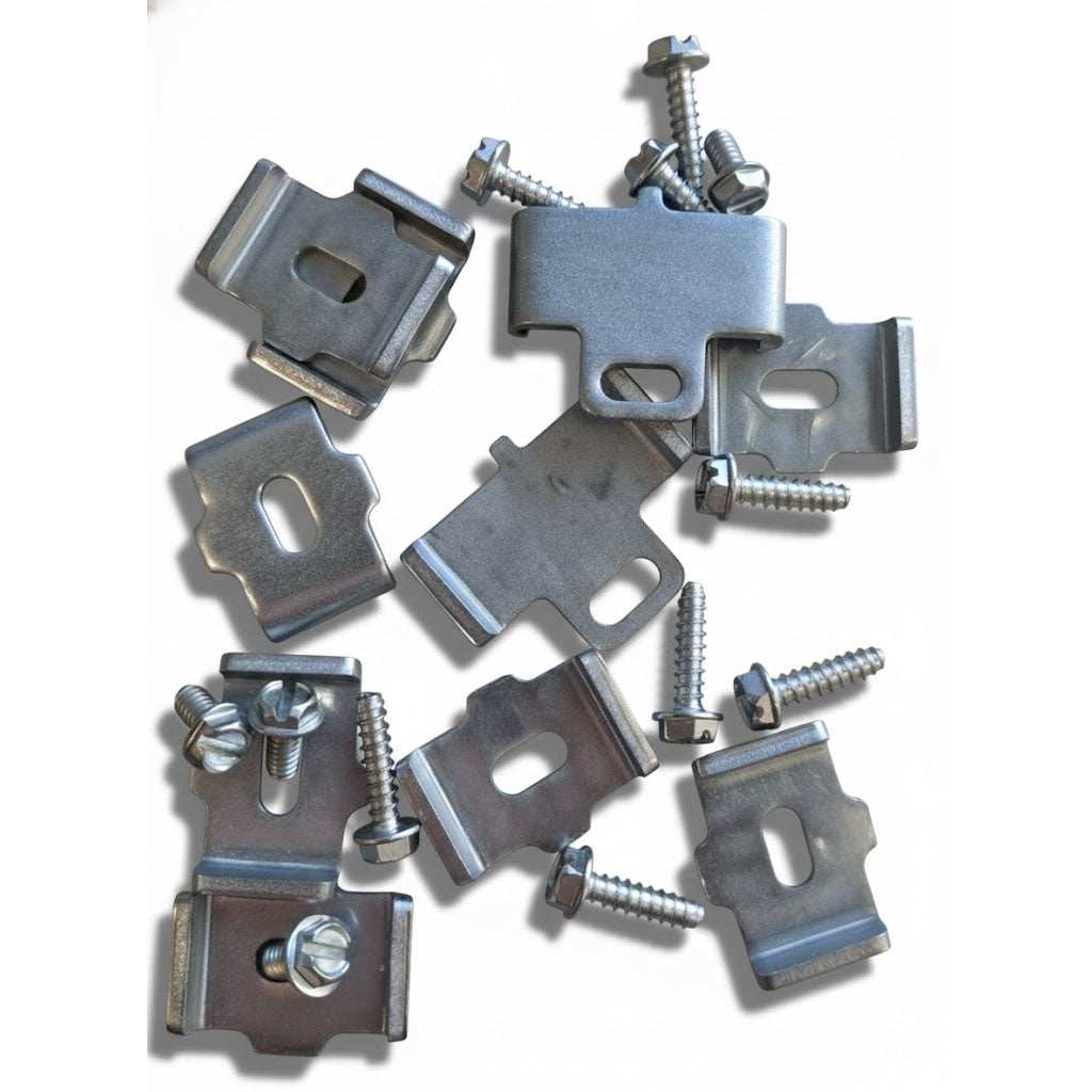 Fleck 29104 Kit Mounting / Adaptor Clips and Screws 10 pack 5600/9000/9100
