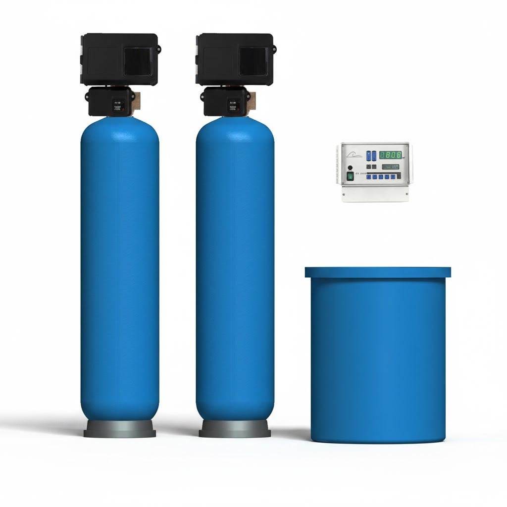 Fleck 2910 NXT or ES2050 Duplex Meter Controlled Softener kit 2" 4.1 -18 m³/hr
