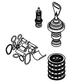 Fleck 29127 4600 Mechanical LWU HW Service Kit | GAPS Water Treatment