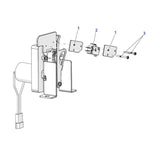 Fleck 29208 Motor Assembly 2910 Lower - 24 V DC **NEW STYLE**