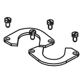 Fleck 29224 Flange Connect Tube & Screws THM6x12 9500 4 | GAPS Water Treatment
