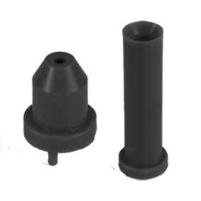 Fleck 29229 Injector nozzle & throat 1700/1710 #7C Black | GAPS Water Treatment