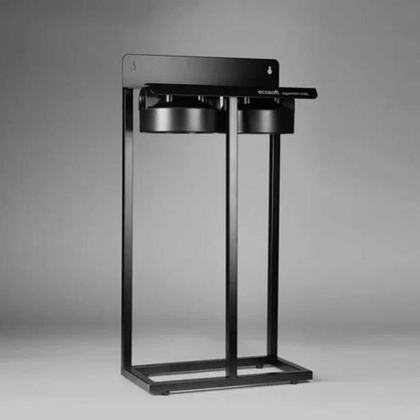 Ecosoft Aquapoint XL Duo whole house water filter unit with dual-filtration and heavy-duty steel rack.