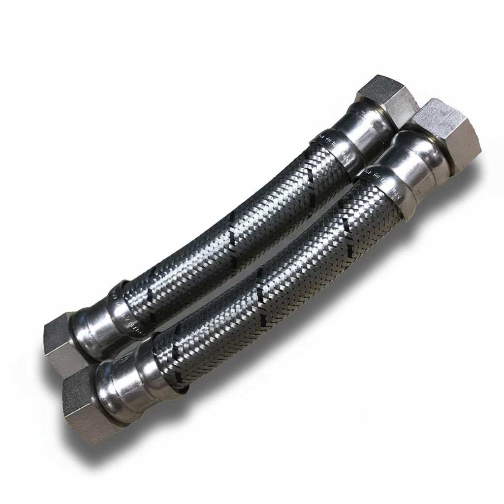 250mm 1" Female BSP Flexible Hose (2 Supplied)