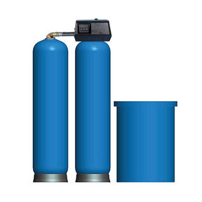 Fleck 9000 SXT Duplex Meter Controlled Softener kit 1" 0.5 -3.5 m3/hr