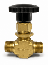 B-1RM6 Whitey Needle Valve 3/8 inch brass regulating valve for RO systems