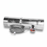 Clack V3095BSPT-15 3" Meter Assembly Male x Female BSPT with 4.5 meter Cable