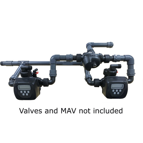 Clack WS1.5 Duplex 1.5" Interconnect Pipe Kit (Recomended to go with Duplex Softener Kits)