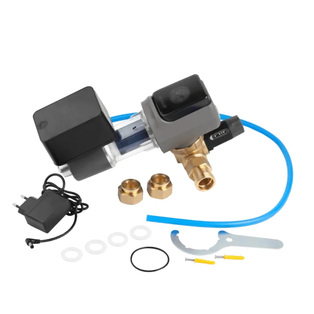 Sediment Disc Water Filter AR 1-inch with automatic flushing and polymer disc cartridge for clean water filtration