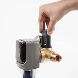 Sediment Disc Water Filter AR 1 inch with automatic flushing and 40-micron polymer disc cartridge for clean water filtration