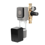 Sediment Disc Water Filter AR 1" with automatic flushing and 40-micron polymer disc for clean water filtration
