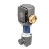 Sentry Sediment Disc Water Filter 1-inch with 40-micron polymer discs and manual backwash system for clean water filtration