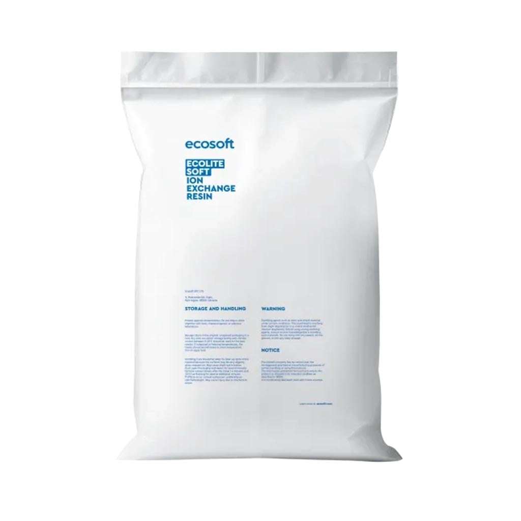 Ecosoft Ecolite Soft Strong Acid Cation Exchange Resin 25 L