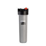 Ecosoft Big Blue 4.5"x20" housing with activated carbon filter for whole-home water filtration