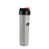 Ecosoft Big Blue 4.5"x20" water filter housing with activated carbon filter for whole-home water purification