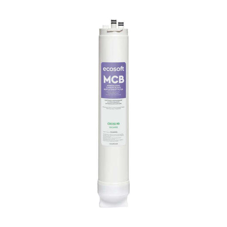 Ecosoft MCB Carbon Block and Mineralizing Postfilter for CROSS 90 Balance RO system enhancing water taste and quality