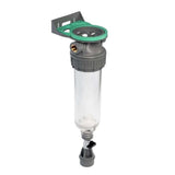 Ecosoft 3P Grey Mono 10" water filter with venturi valve and drain ½” for efficient sediment flushing
