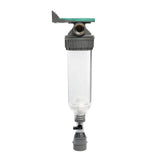 Ecosoft 3P Grey Mono 10" water filter with venturi valve and ½” drain for efficient sediment removal and durable filtration