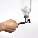 Ecosoft 3P Grey Mono 10-inch water filter with venturi valve and drain, grey housing for sediment filtration