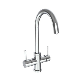 Geona 3 Way Tap - 2 Lever Chrome | Available at GAPS Water Treatment