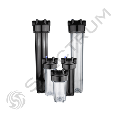 SPECTRUM Aqualyze Economic Filter Housing, 20"