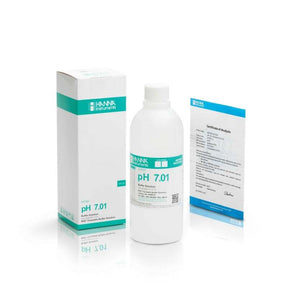 HI-7007L/C pH 7.01 Buffer Solution, 500 mL bottle & Certificate of Analysis