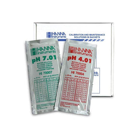 HI-77400P pH Combination Buffer Solution Kit 4.01 & 7.01 5 x 5 20ml sachets