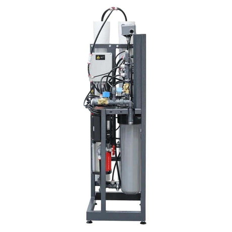 Ecosoft Professional MO12000 4-inch reverse osmosis system with 500 LPH capacity and energy-efficient design diagram