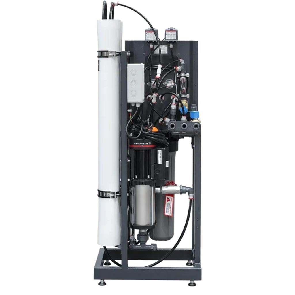 Ecosoft Professional MO12000 4-inch reverse osmosis system with 500 LPH capacity and advanced energy-efficient design