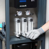 Ecosoft Professional MO12000 4-inch reverse osmosis system with 500 liters per hour capacity and advanced filtration components