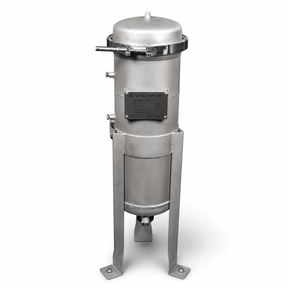 SPECTRUM INOX stainless steel Size 1 bag filter housing with pressure gauges and 2" BSP connections