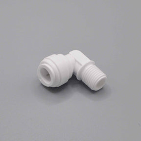 SC-E-T4P4 : SPECTRUM Connector Elbow 1/4" Thread, 1/4" Push Fit | GAPS