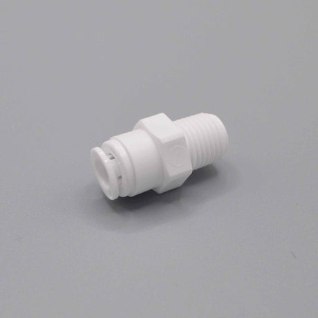 SC-S-T4P4 : SPECTRUM Connector Straight 1/4" Male Thread / 1/4" Push Fit