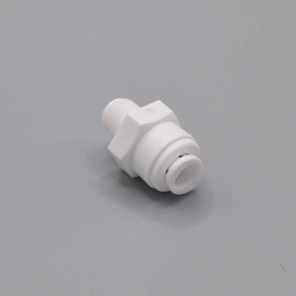 SC-S-T8P4 : SPECTRUM Connector Straight 1/8" Male Thread / 1/4" Push Fit