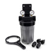 SPECTRUM Economic Three Stage Housing System 10inch large diameter water filter housing with adaptor kit and 1-inch ports