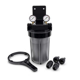 SPECTRUM Economic Three Stage Housing System 10inch large diameter water filter housing with adaptor kit and 1-inch ports