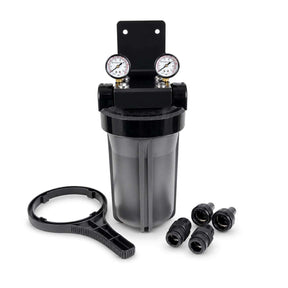 SPECTRUM Economic Three Stage Housing System 10inch large diameter water filter housing with adaptor kit and 1-inch ports