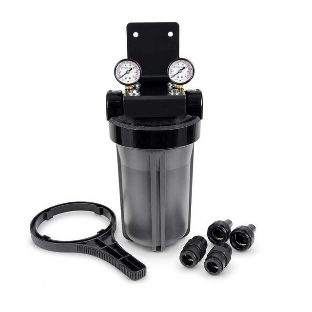 SPECTRUM Economic Three Stage Housing System 10inch large diameter water filter housing with adaptor kit and 1-inch ports