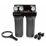 SPECTRUM Economic Three Stage Housing System 10inch with adaptor kit for efficient water filtration