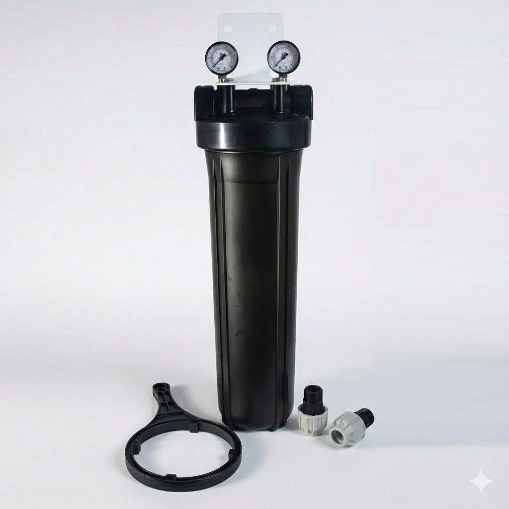 SFHS-PK-20LD-1 : SPECTRUM Aqualyze Single System Black 20" LD 1"