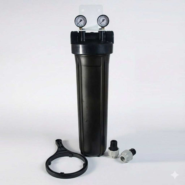 SFHS-PK-20LD-1 : SPECTRUM Aqualyze Single System Black 20" LD 1"